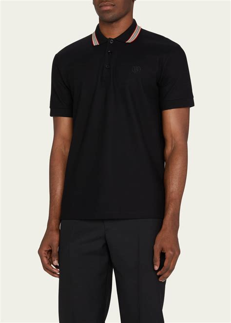 burberry icon stripe polo|Burberry Men's Pierson Icon Stripe Polo Shirt.